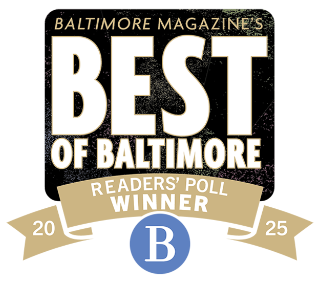Baltimore Magazine Readers' Poll Winner 2025 Baltimore Magazine Readers' Poll Winner 2025