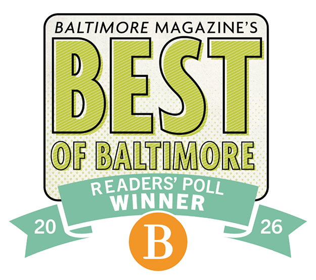Baltimore Magazine Readers' Poll Winner 2026 Baltimore Magazine Readers' Poll Winner 2026